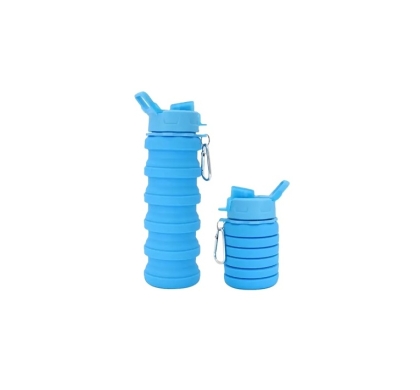 BOTELLA SILICONA PLEGABLE SIMBA 500 ML 