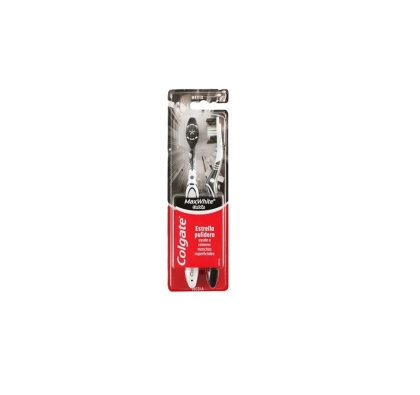 CEPILLO DENTAL COLGATE CARBON SUAVE 2 X 1