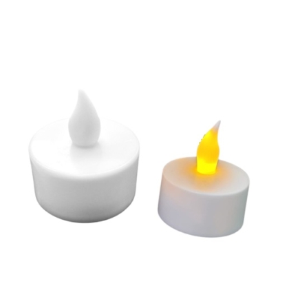 VELA PLASTICA LED CALIDA PILA 4 CM