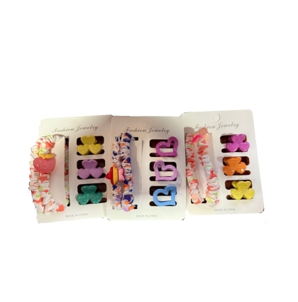 BROCHE CABELLO X 3 + 2