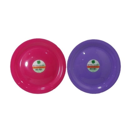 PLATO PLASTICO PLAYO BLANCO 20 CM STAR