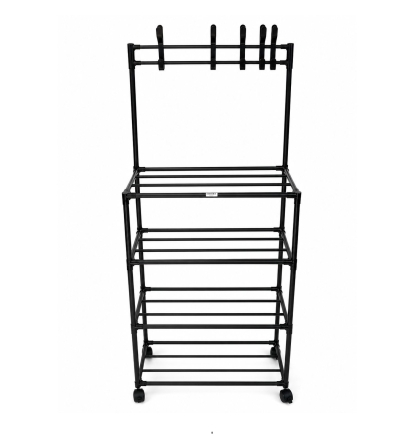 ORGANIZADOR ESTANTE 4 NIVEL 24 X 7 X 42 CM