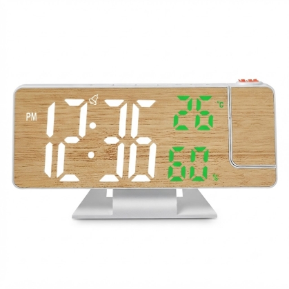RELOJ DIGITAL PROYECTOR ALARMA